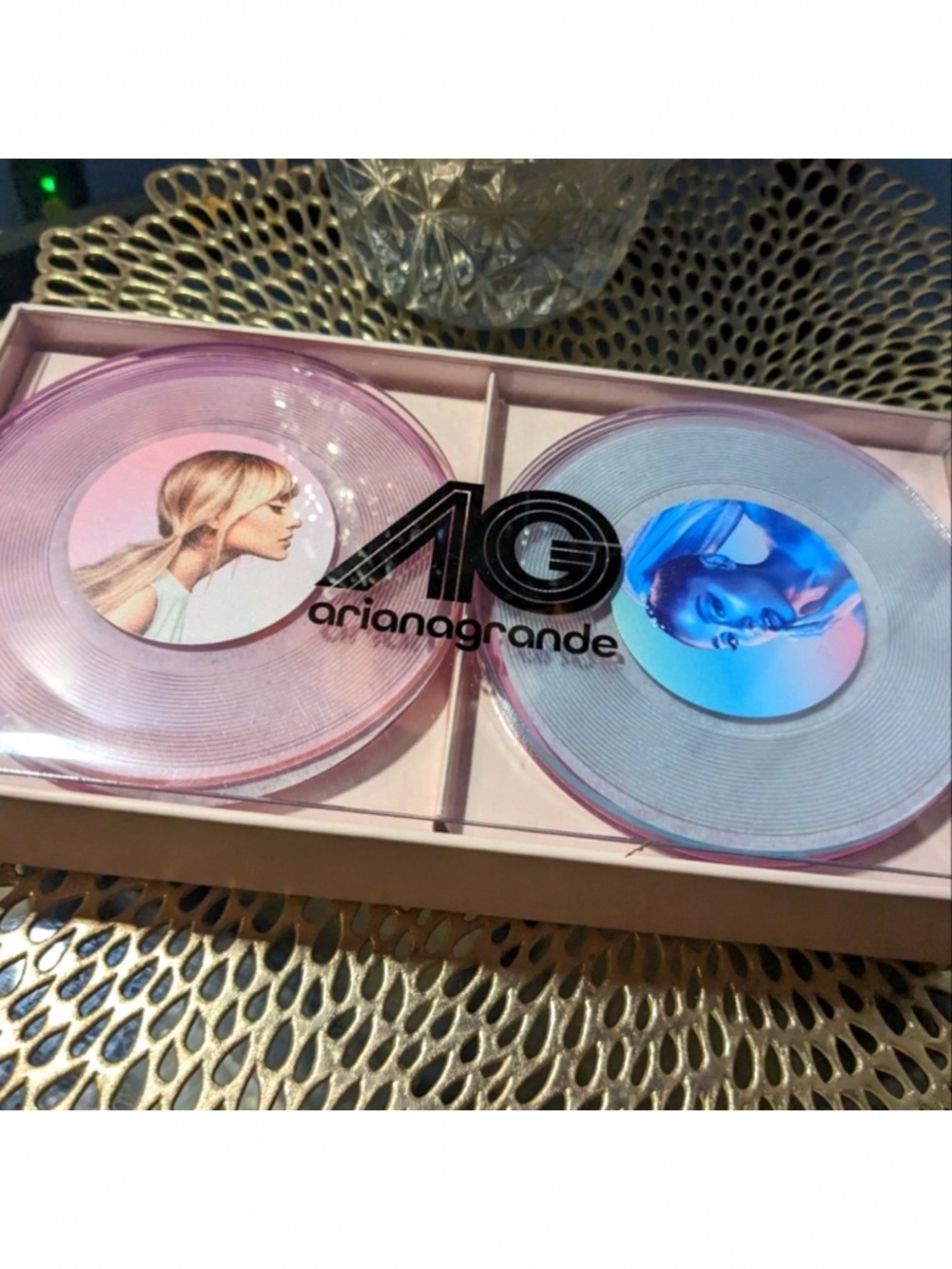 Ariana grande coasters
